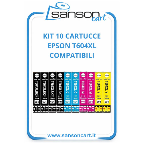 Kit cartucce epson comp - 10,