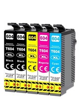 5 Cartucce 604XL EPSON XP-2200