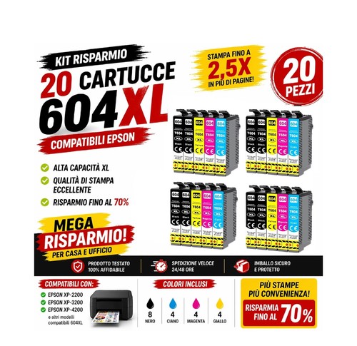Cartucce compatibili con - 20,