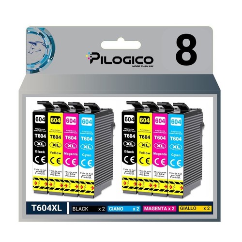 Cartucce compatibili t604xl - 8,